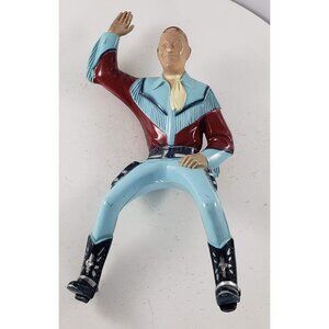 Hartland Roy Rogers Blue Red Outfit Cowboy Rider